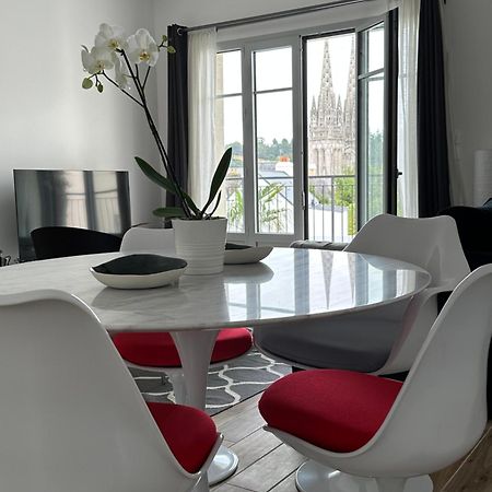 Appartement Design X - Hyper Centre - Parking Prive - Кимпер Екстериор снимка